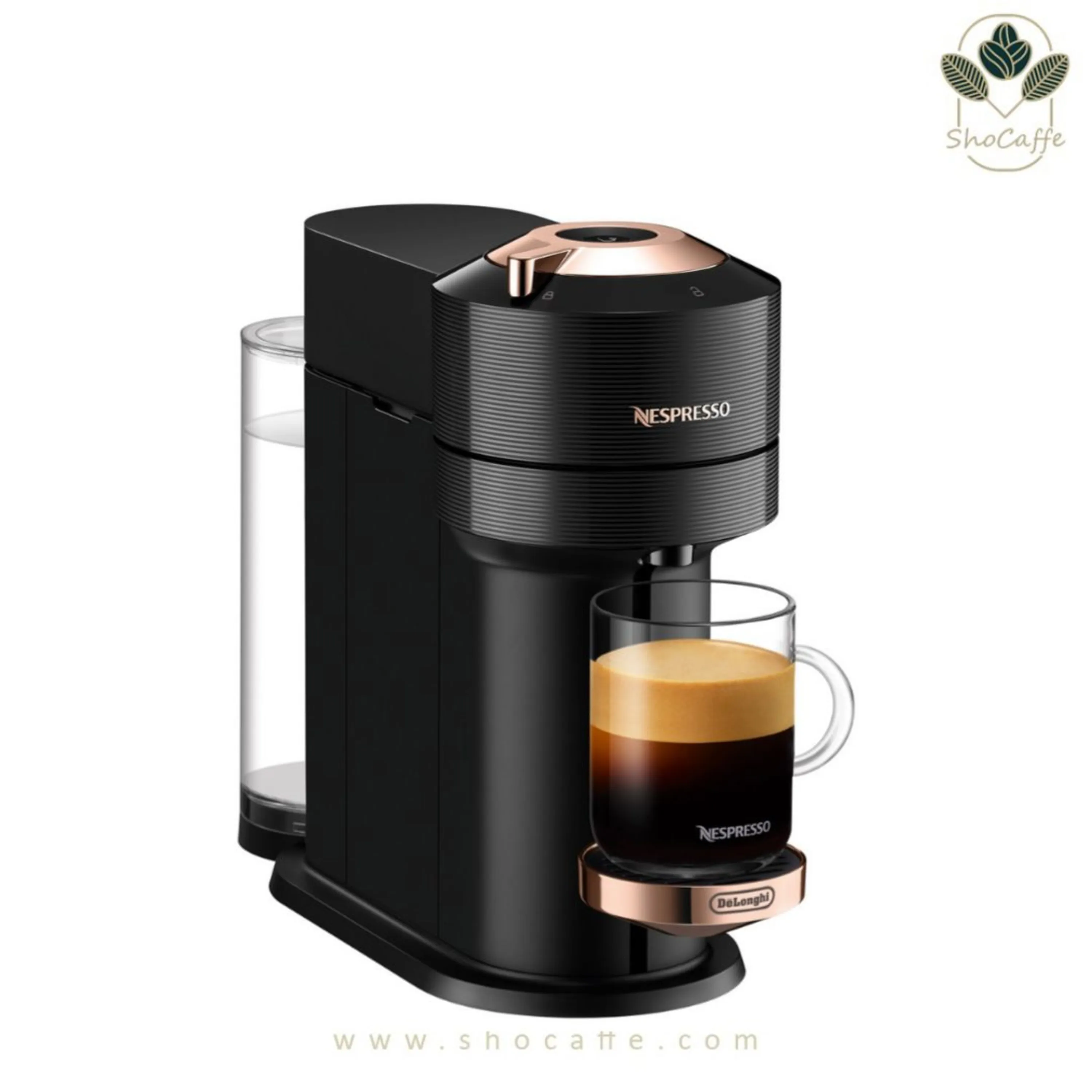 اسپرسوساز نسپرسو ورتولاین مدل نکست رزگلد Vertuo Next Rose Gold